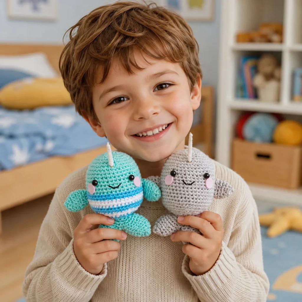 Cute Crochet Narwhal Pattern- Create an Adorable Amigurumi Sea Friend_result