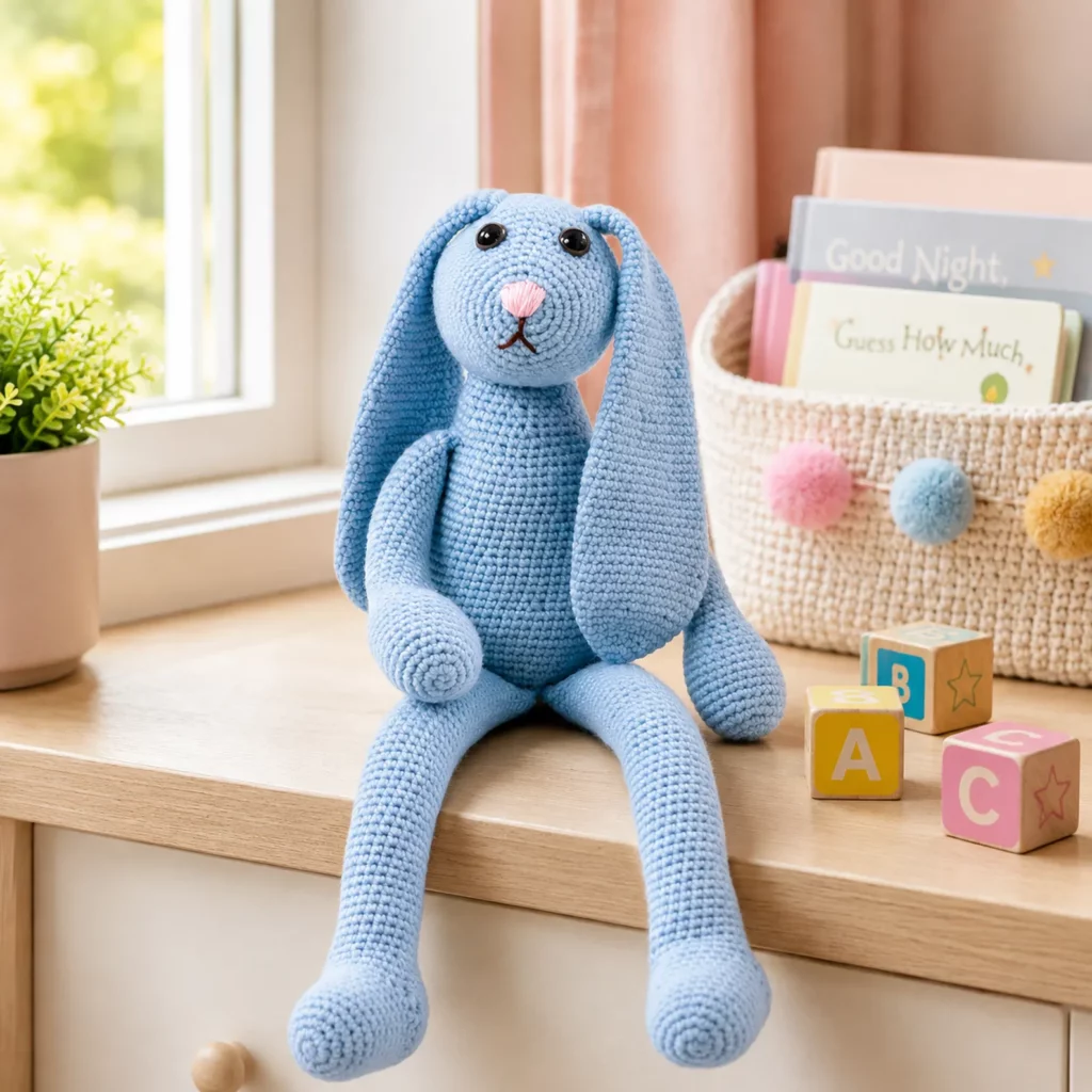 Long-Eared Crochet Bunny Pattern – A Soft and Adorable Amigurumi Toy for All Skill Levels 2_result