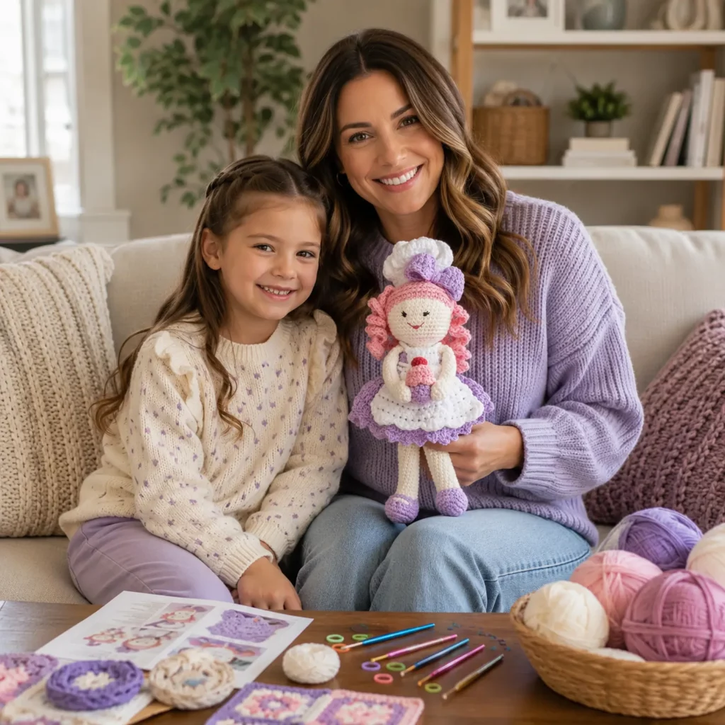 Sweet Cupcake Doll Crochet Pattern- Create an Adorable Handmade Amigurumi Friend_result