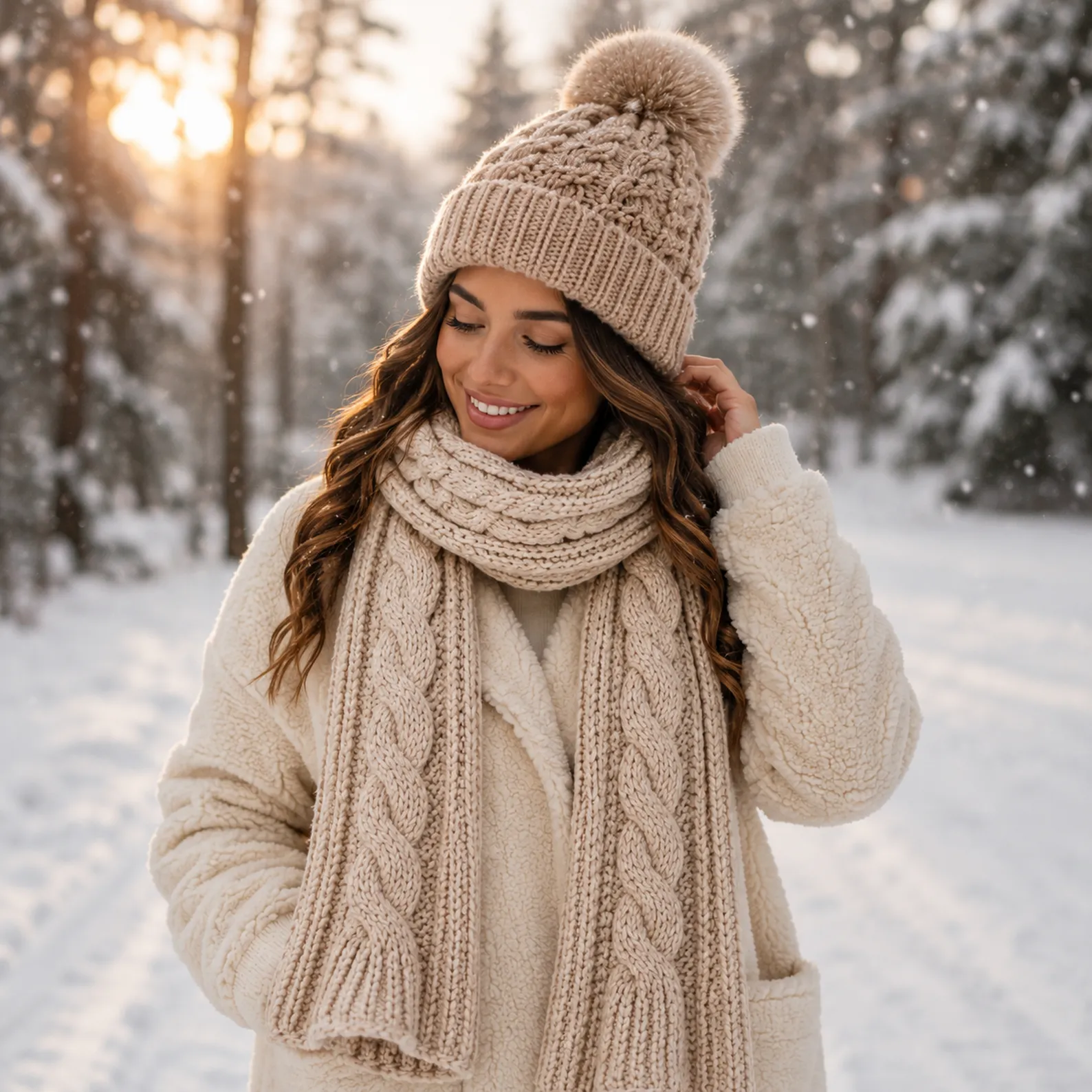 Crochet Cable Scarf Pattern (Free): Cozy Braided Cable Scarf With Ribbed Texture for Beginners
