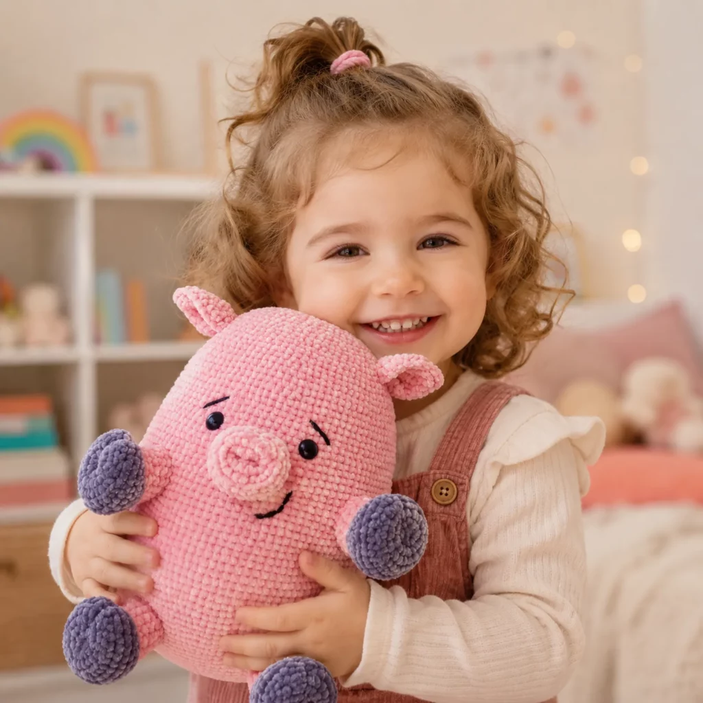Adorable Plush Pig Crochet Pattern- A Soft and Squishy Amigurumi You'll Love_result