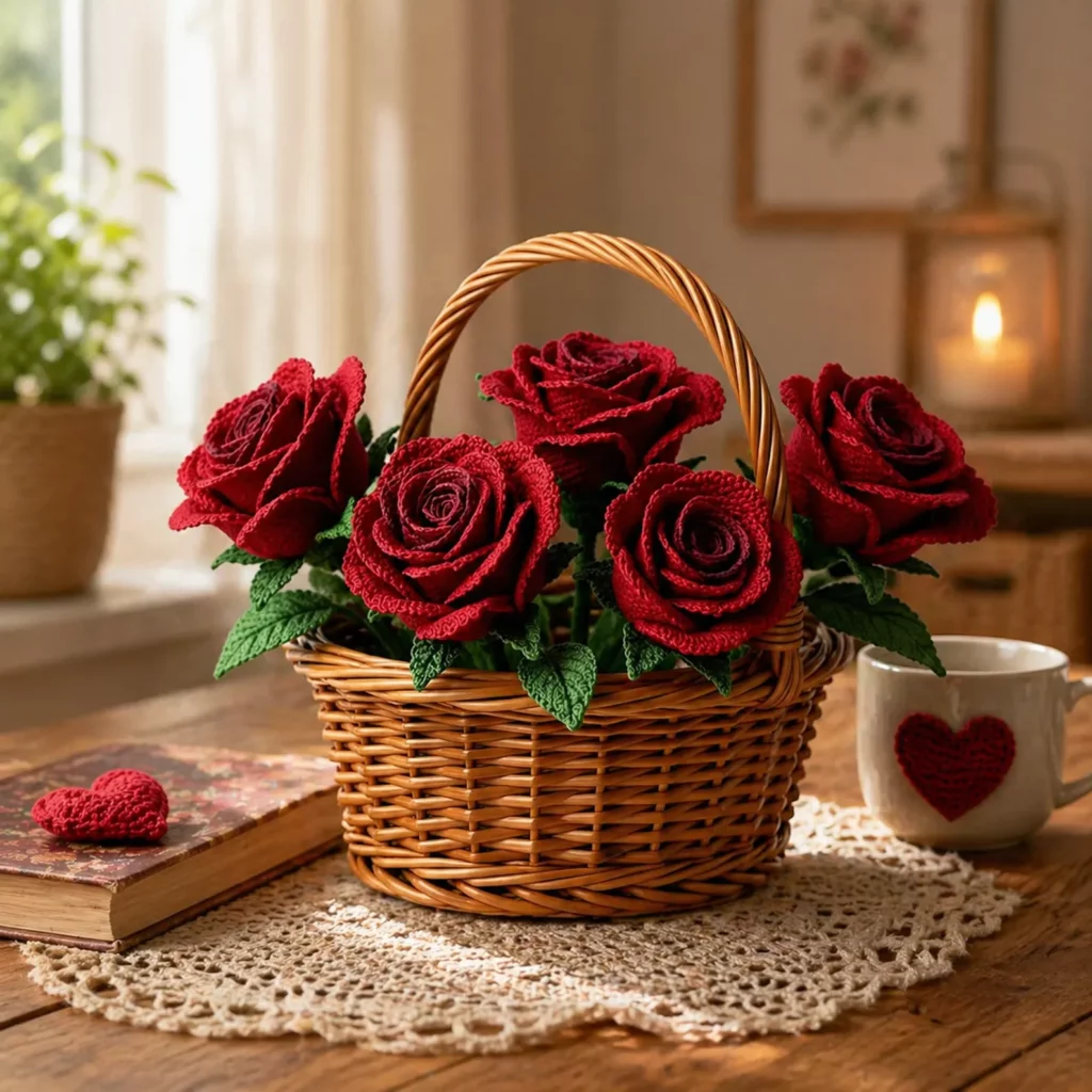 Realistic Crochet Rose Pattern 2