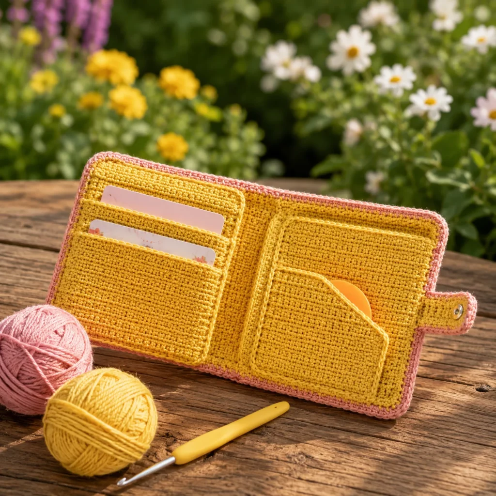 Crochet Travel Organizer Wallet Pattern 3