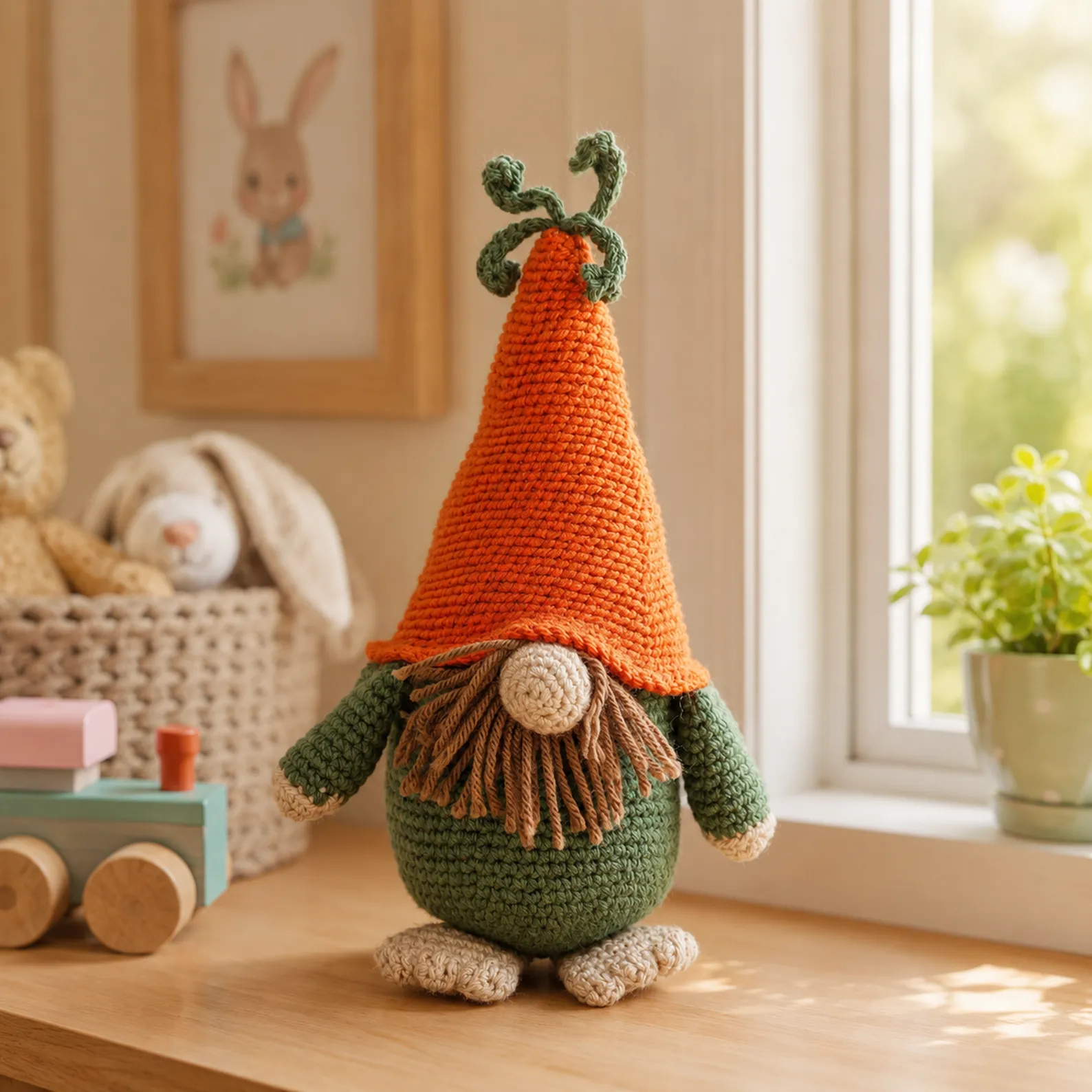 Adorable Pumpkin Hat Gnome Crochet Pattern (Free)- A Charming Fall Amigurumi Decoration 2_result