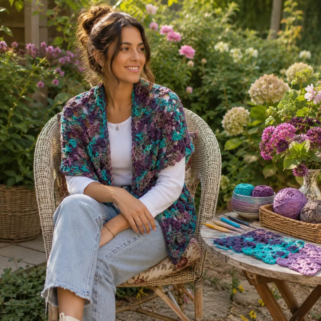 Cozy Open Front Crochet Shrug Pattern- An Easy & Stylish Layer for Every Season 1_result