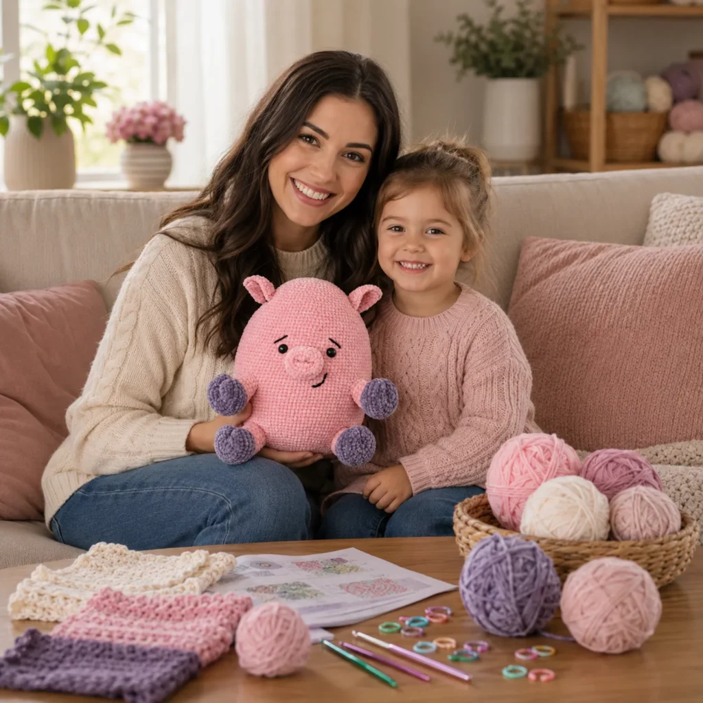 Adorable Plush Pig Crochet Pattern- A Soft and Squishy Amigurumi You'll Love 1_result