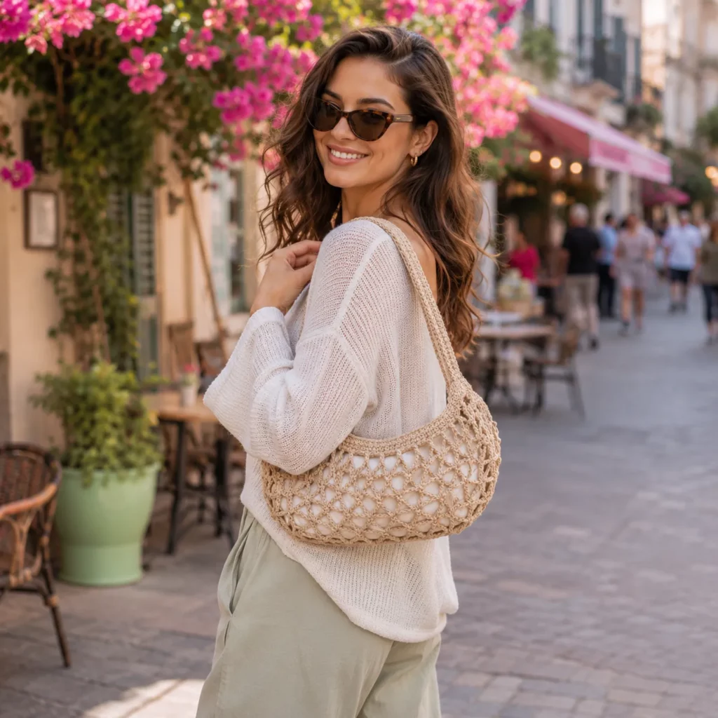 Mesh Market Bag Crochet Pattern- A Stylish and Reusable Everyday Tote 2_result