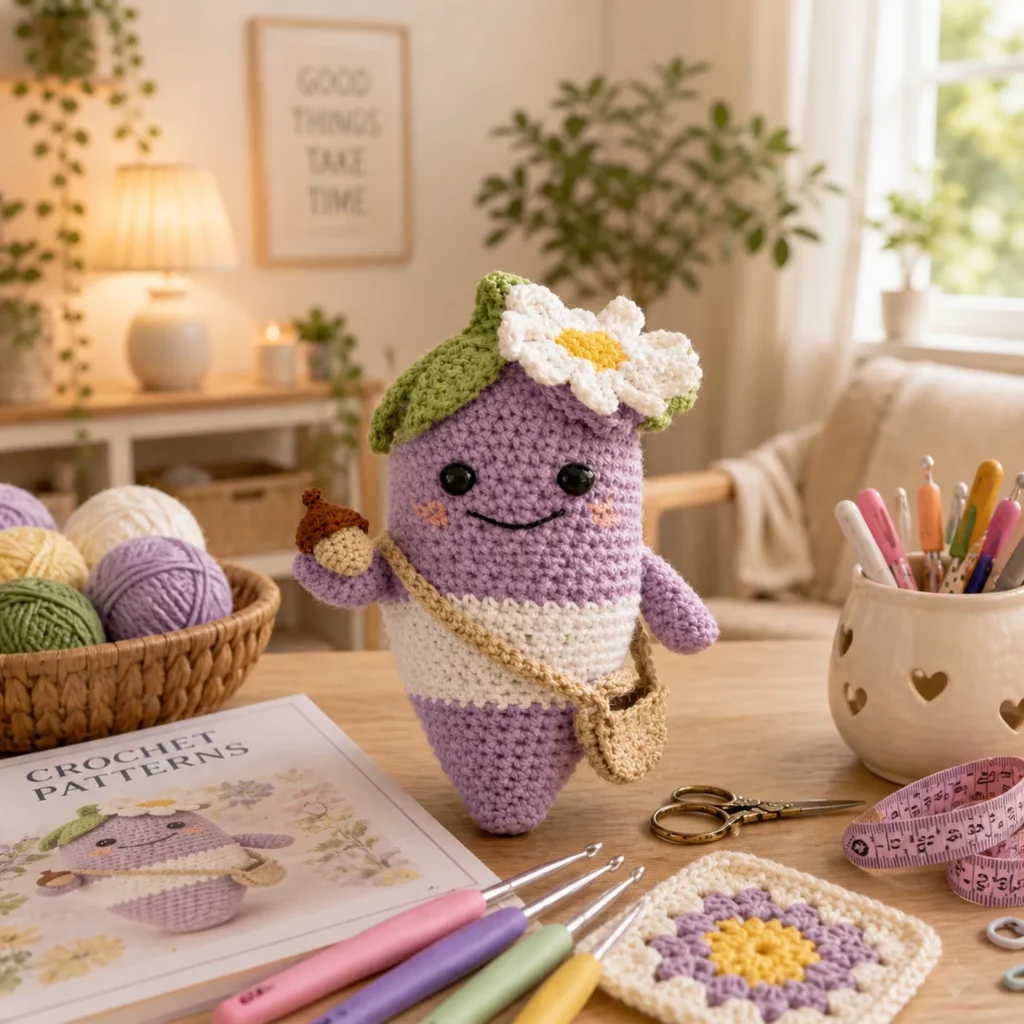 Kawaii Forest Sprite Amigurumi Crochet Pattern