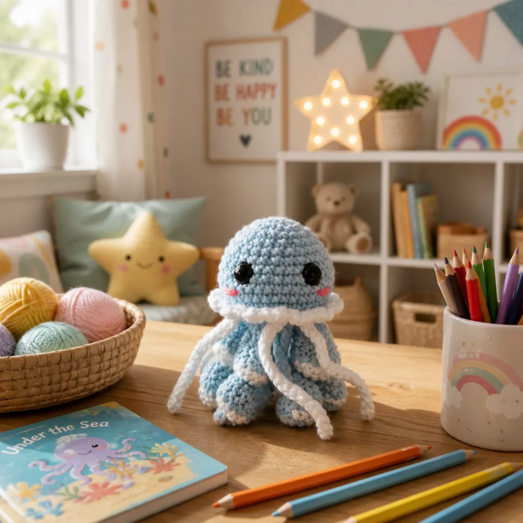 Jellyfish Amigurumi Crochet Pattern
