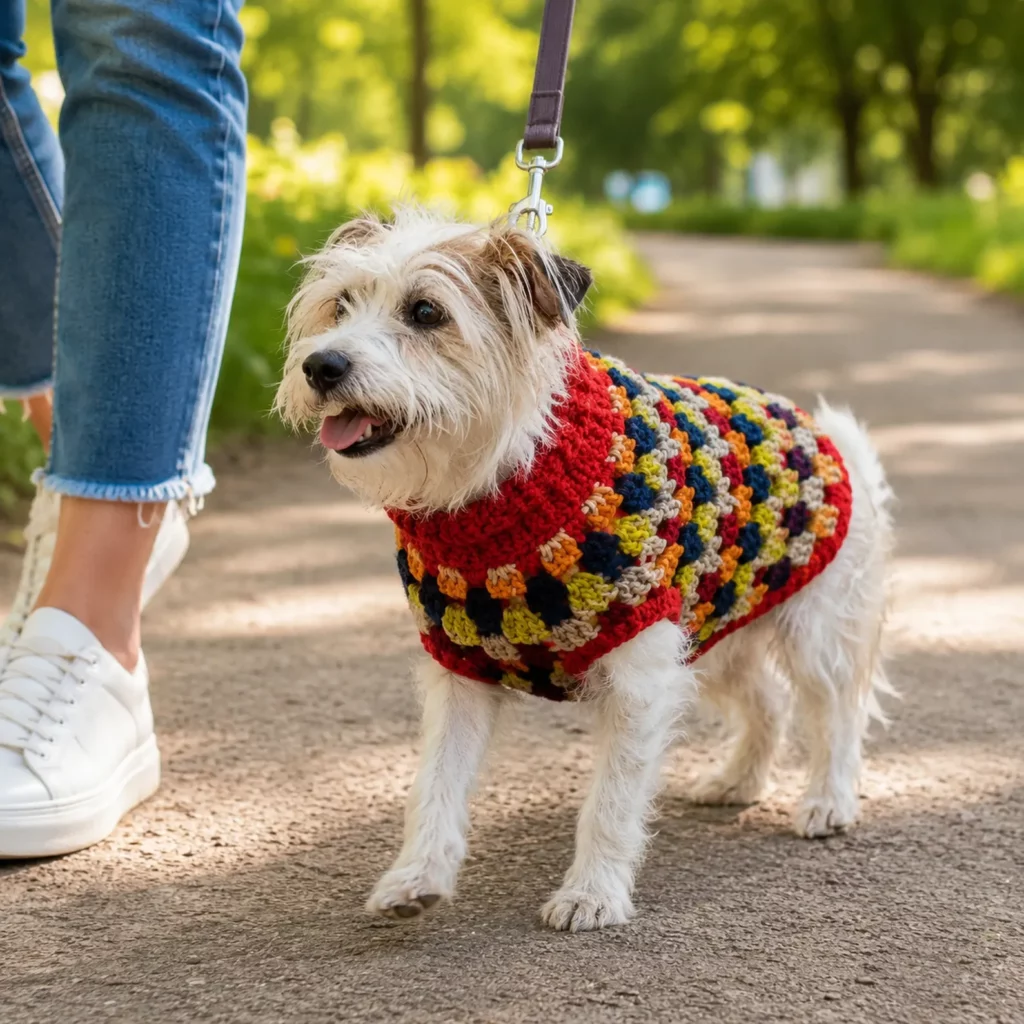 Cozy Dog Sweater Crochet Pattern- Keep Your Furry Friend Warm in Handmade Style_result