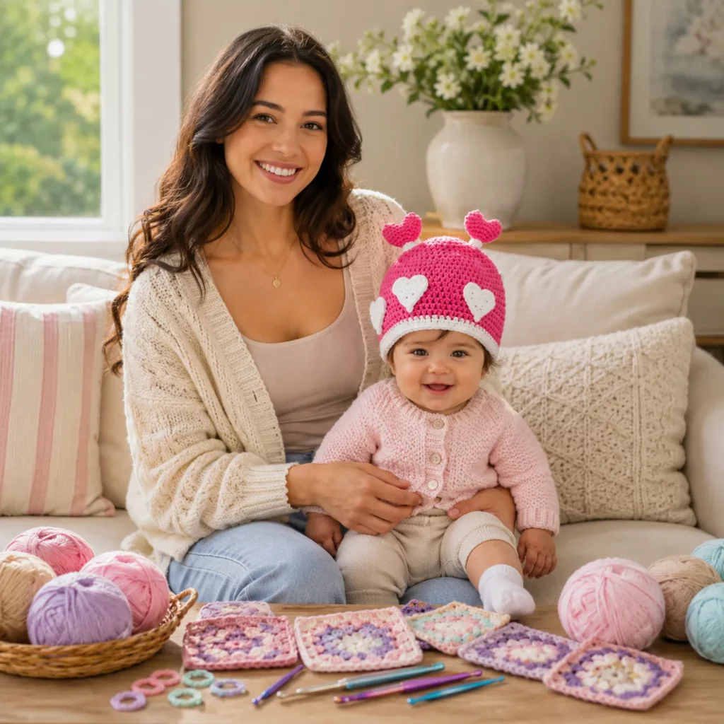 Adorable Heart Baby Crochet Hat Pattern – A Sweet and Easy Crochet Pattern for Little Ones 1_result