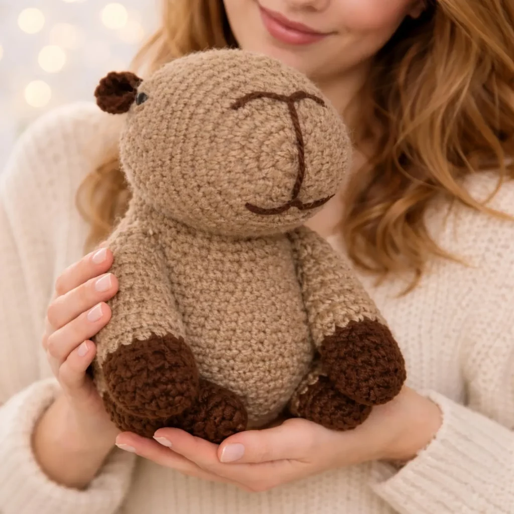 Capybara Crochet Pattern 3