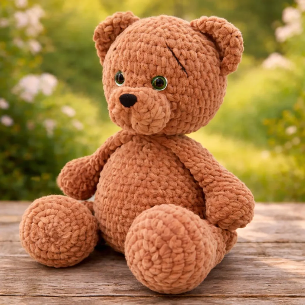 Crochet pattern amigurumi bear 2