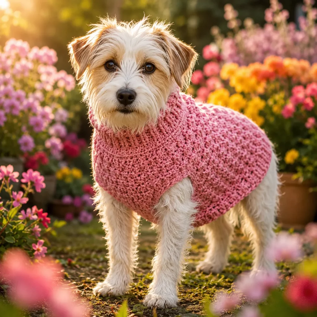 Cozy Dog Sweater Crochet Pattern- Keep Your Furry Friend Warm in Handmade Style 2_result
