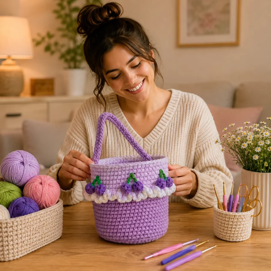 Cherry Bucket Bag Crochet Pattern 2_result
