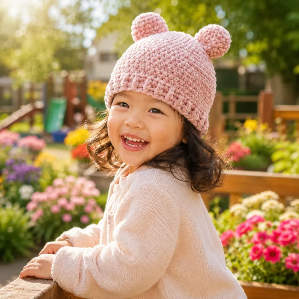 Adorable Baby Bear Crochet Hat Pattern- A Soft and Cozy Handmade Beanie for Little Ones 2_result