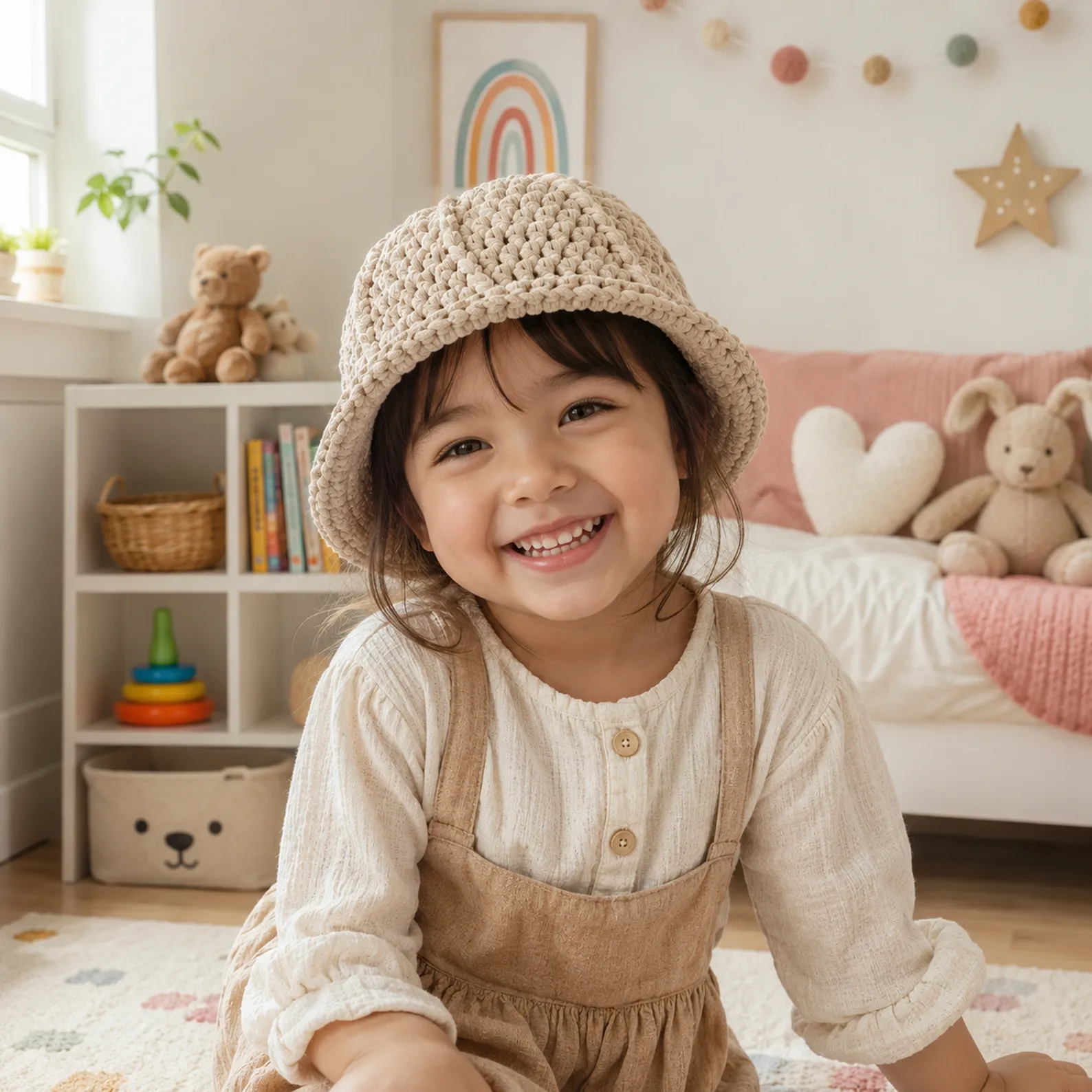 Chunky Crochet Bucket Hat Pattern (Free)- A Modern Textured Hat for Beginners 3_result