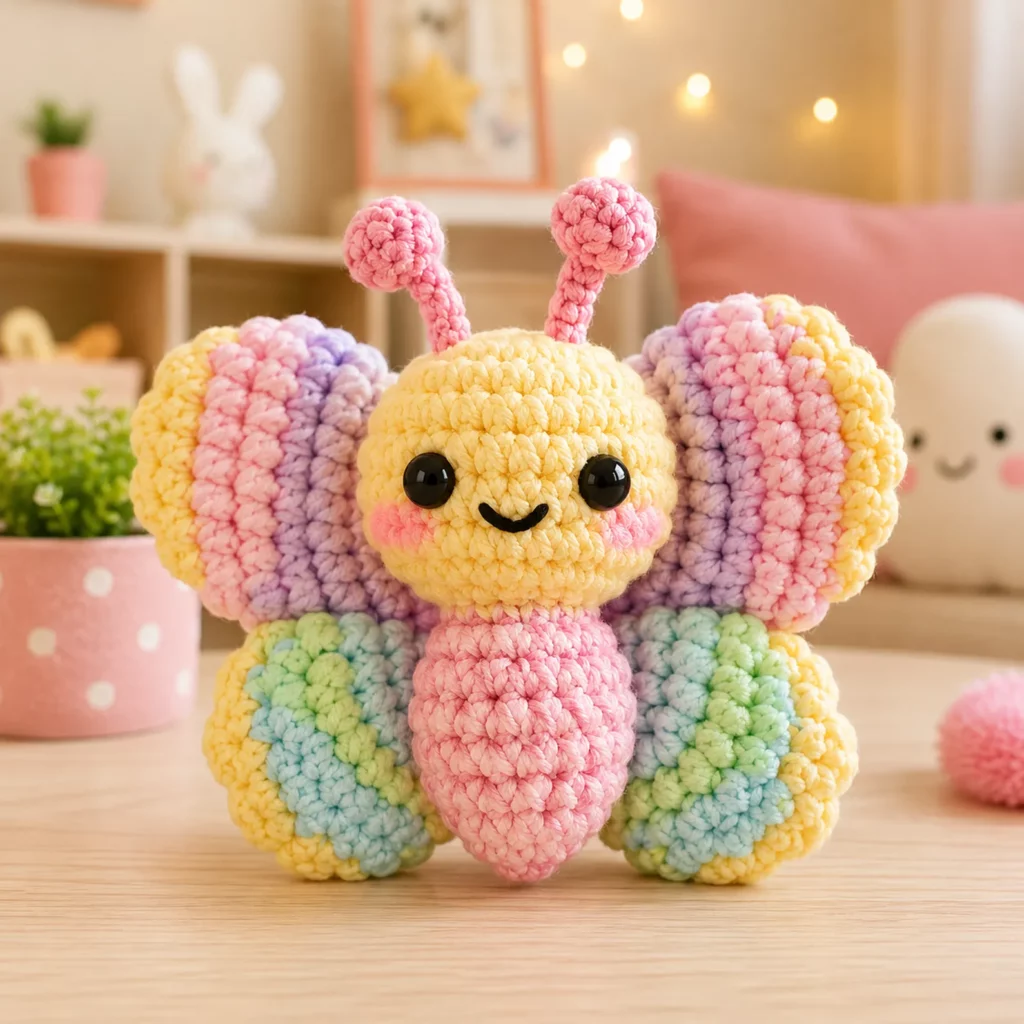 Butterfly Amigurumi Crochet Pattern