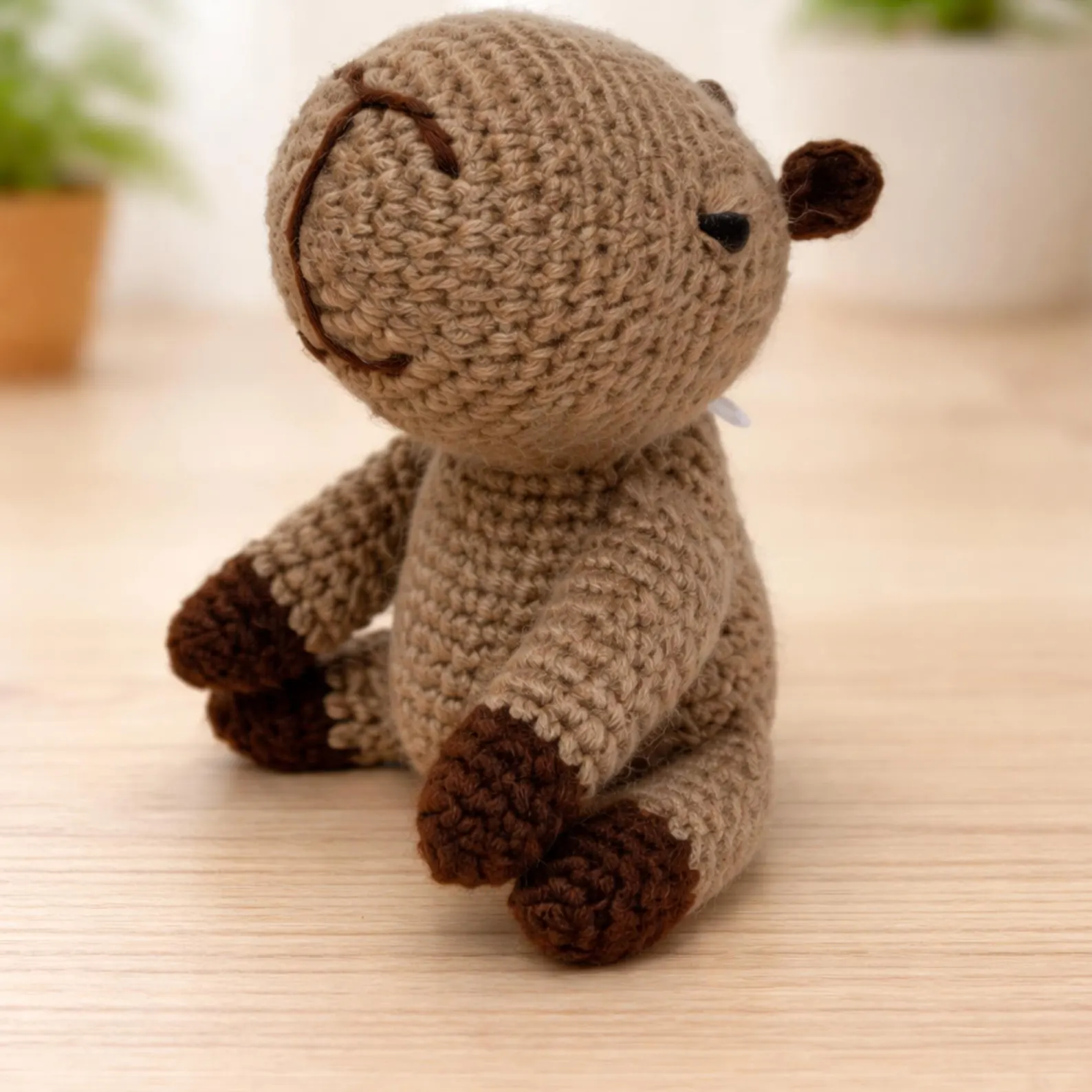 Capybara Crochet Pattern