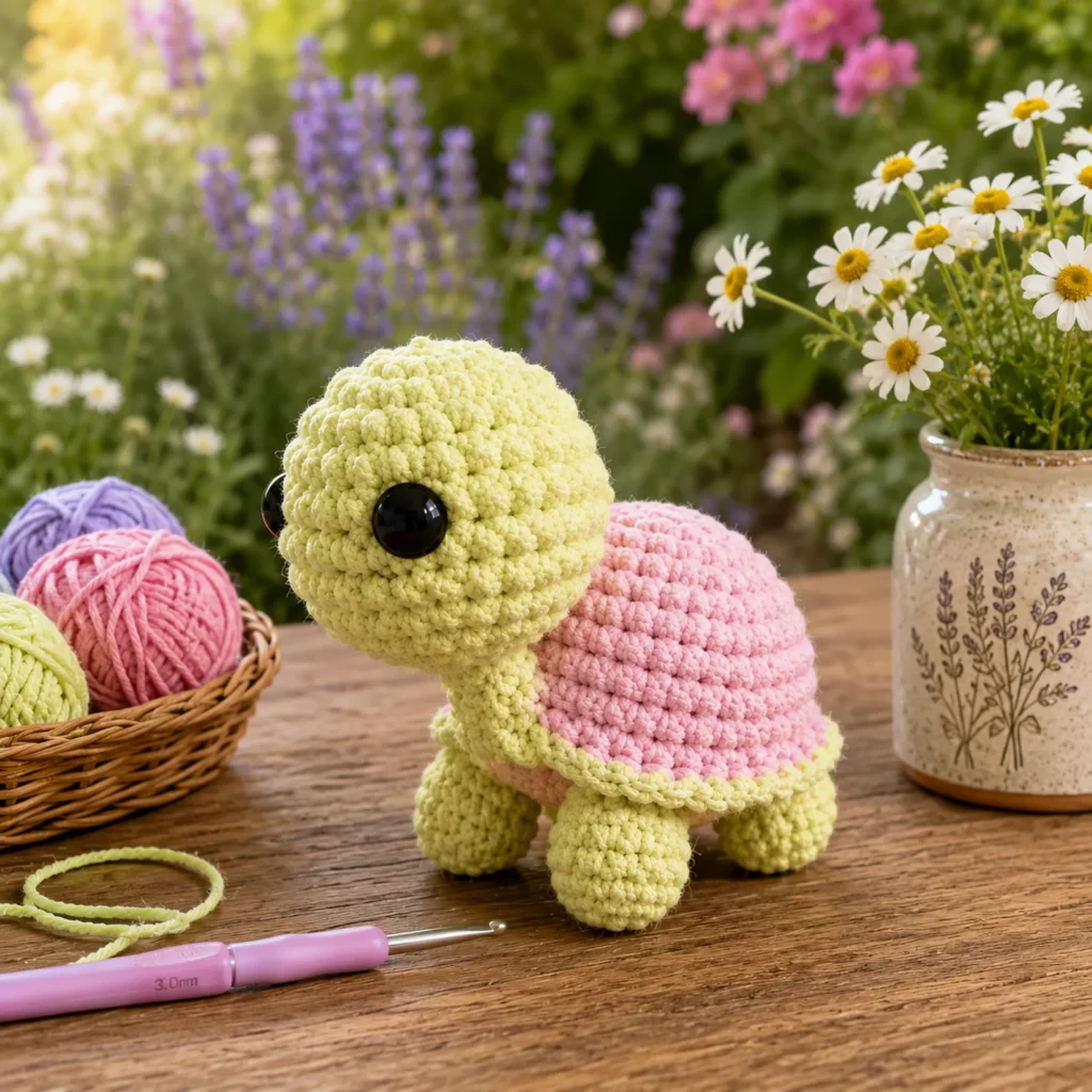 Cute Plush Turtle Amigurumi Crochet Pattern 2_result