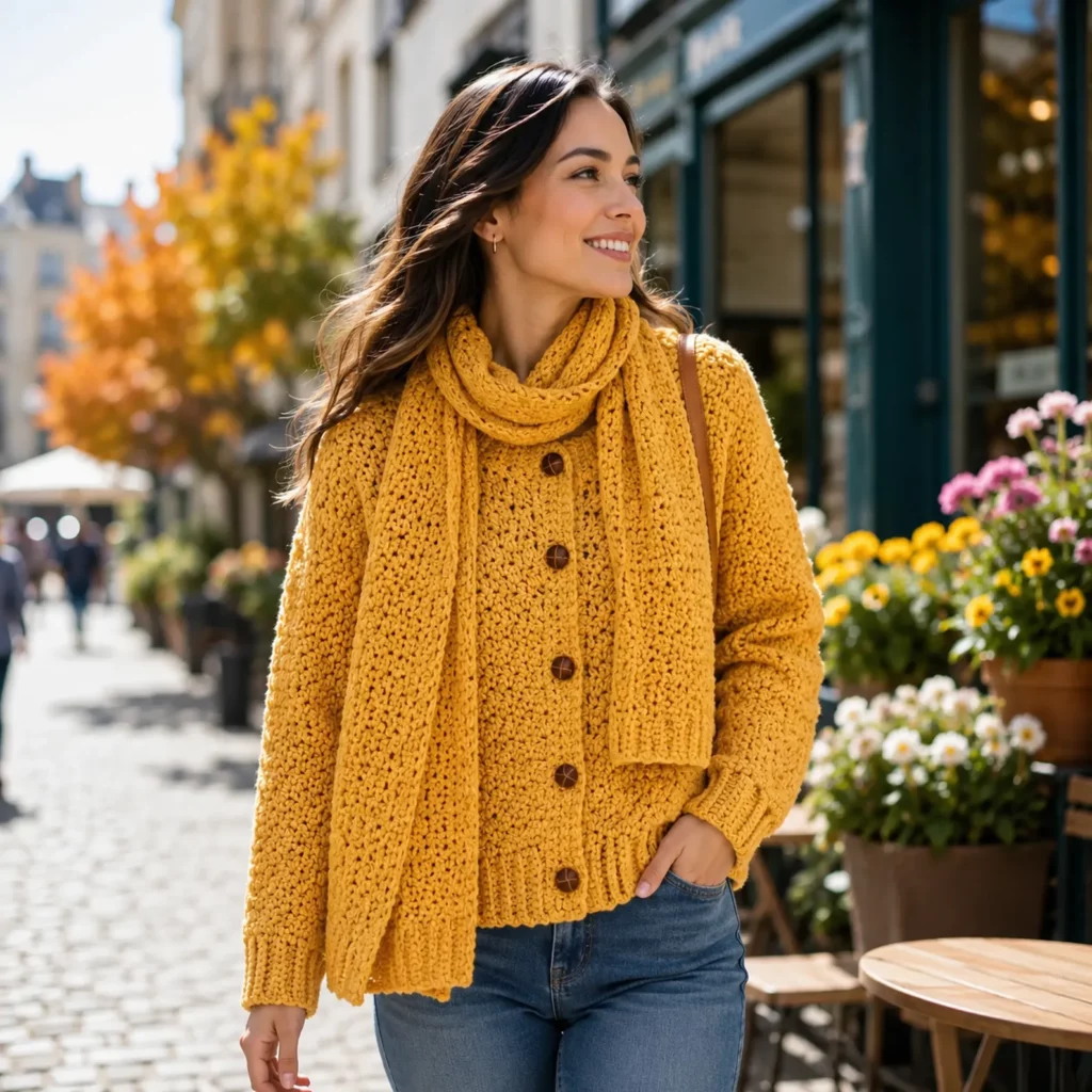Cozy Textured Crochet Cardigan Pattern – A Timeless Handmade Sweater for Every Season 3_result