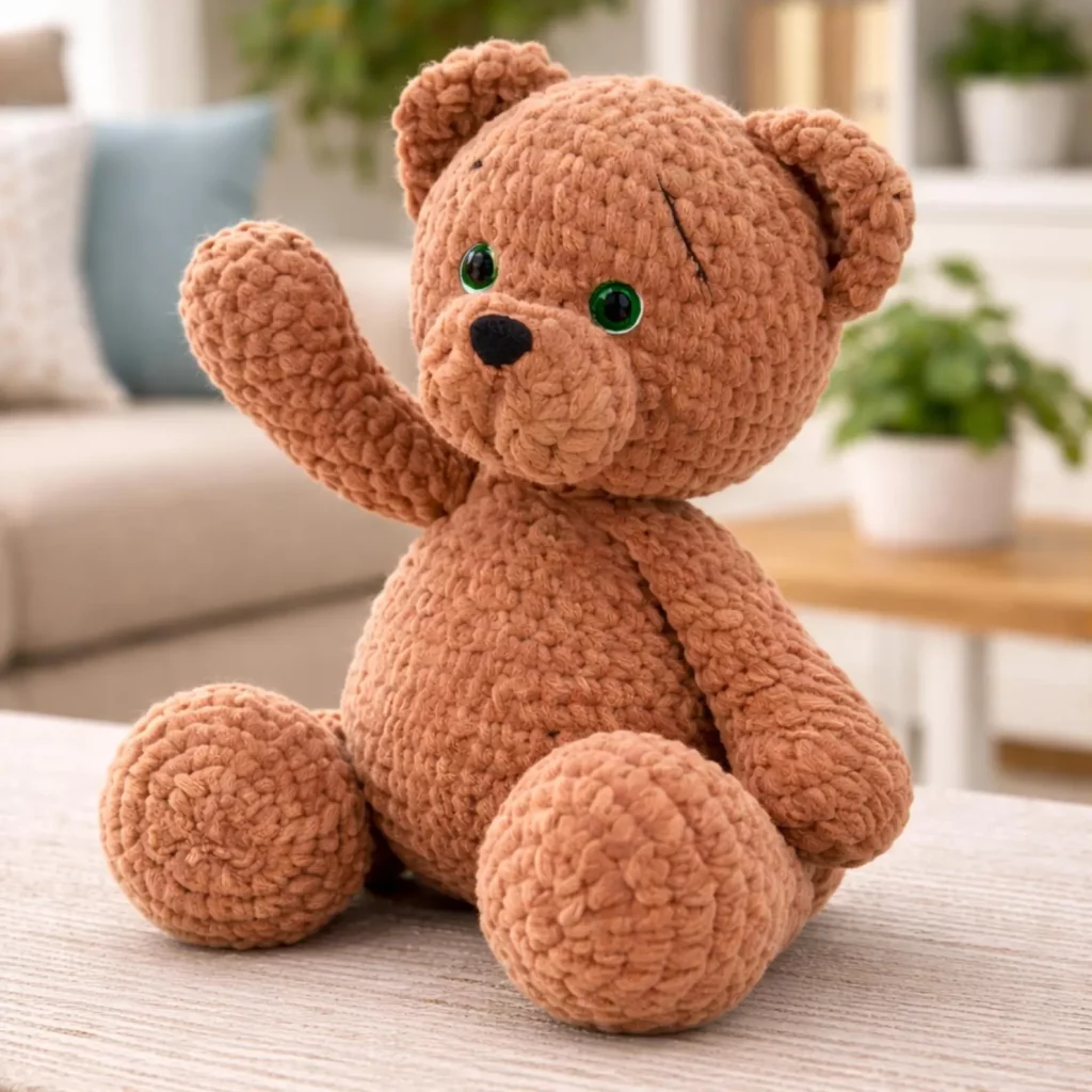Crochet pattern amigurumi bear