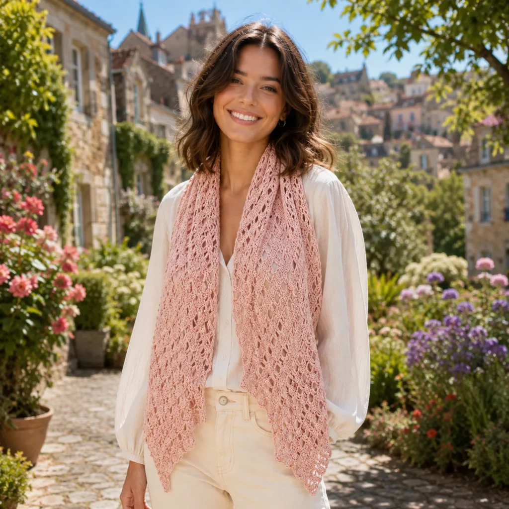 Elegant Lace Crochet Scarf Pattern – A Timeless Crochet Pattern for Every Wardrobe 1_result