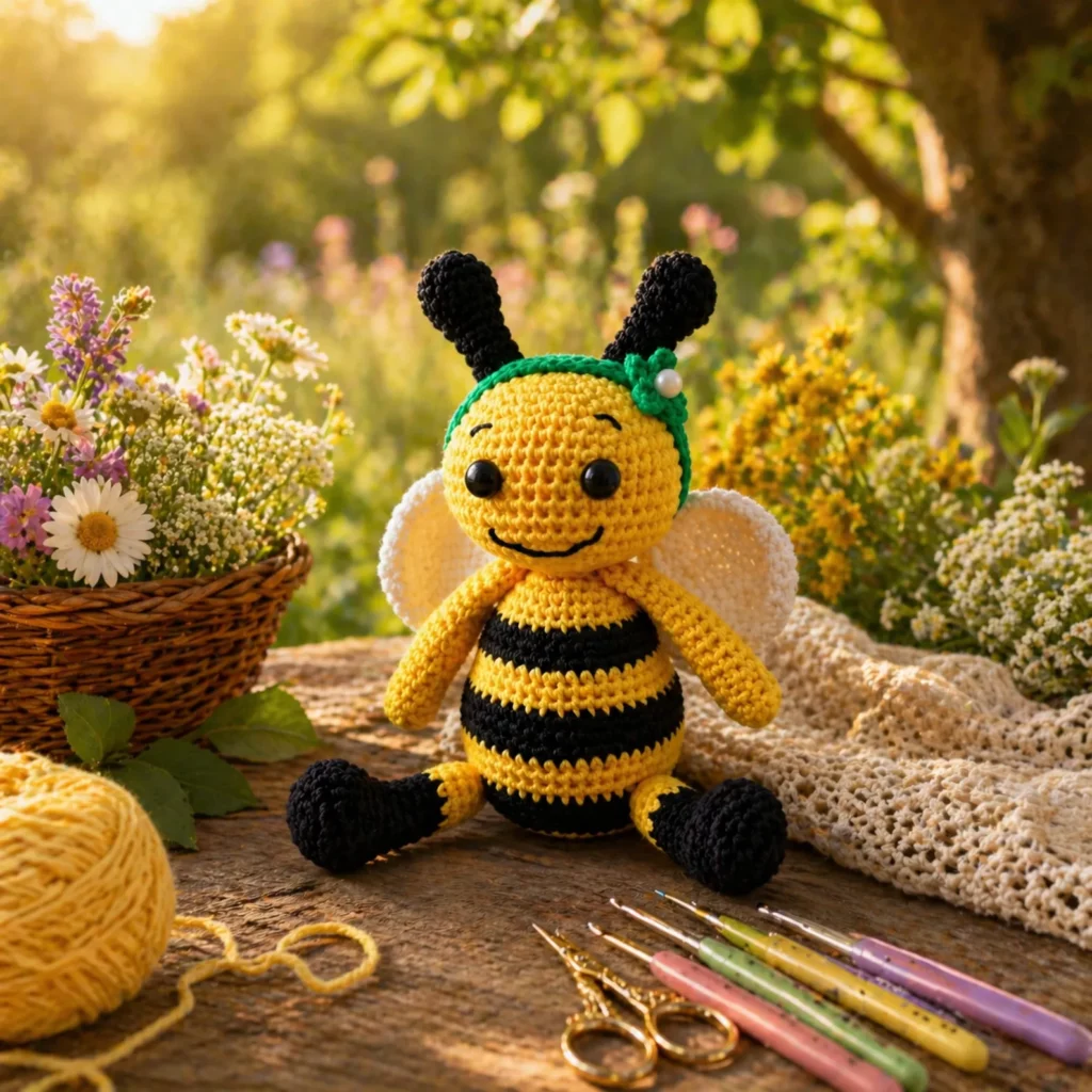 Bee Amigurumi Crochet Pattern 2