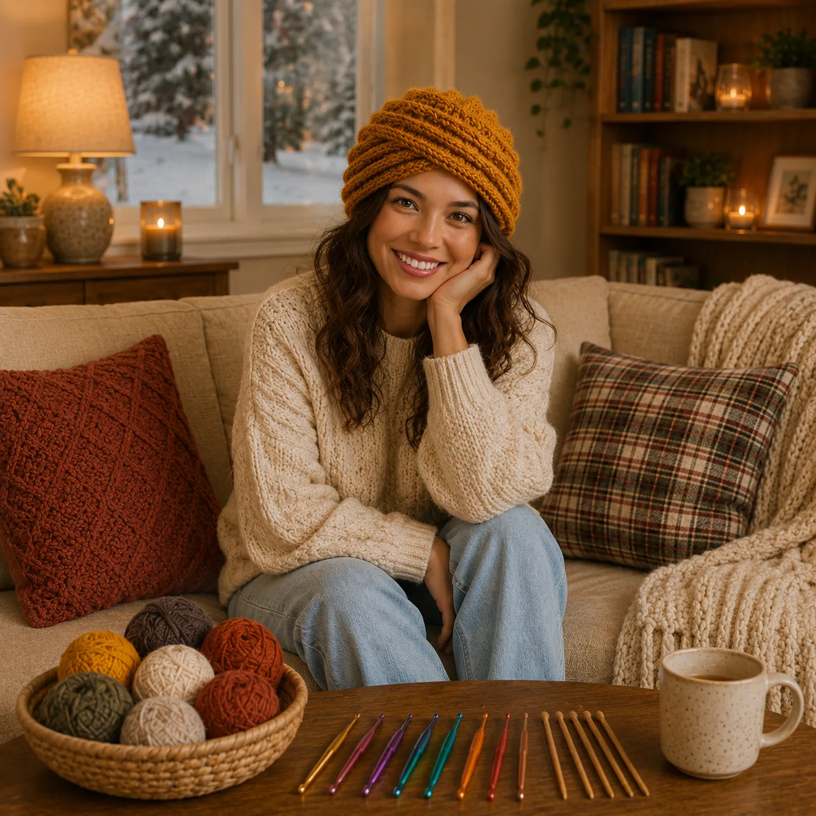 Twisted Turban Crochet Hat Pattern (Free)- A Stylish Ribbed Winter Headwear Design for Beginners 3_result