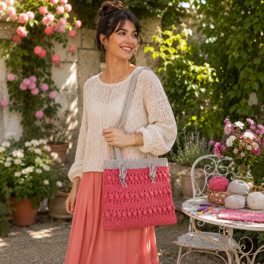 Beautiful Bobble Stitch Crochet Tote Bag Pattern – A Stylish and Functional Crochet Pattern for Everyday Use 3_result