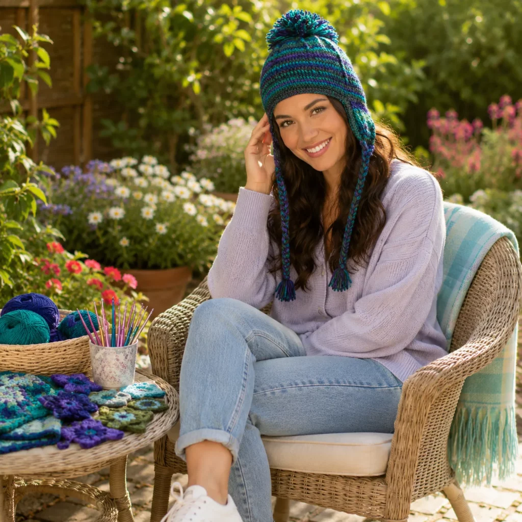 Cozy Striped Crochet Earflap Hat Pattern – A Warm and Stylish Winter Essential 2_result