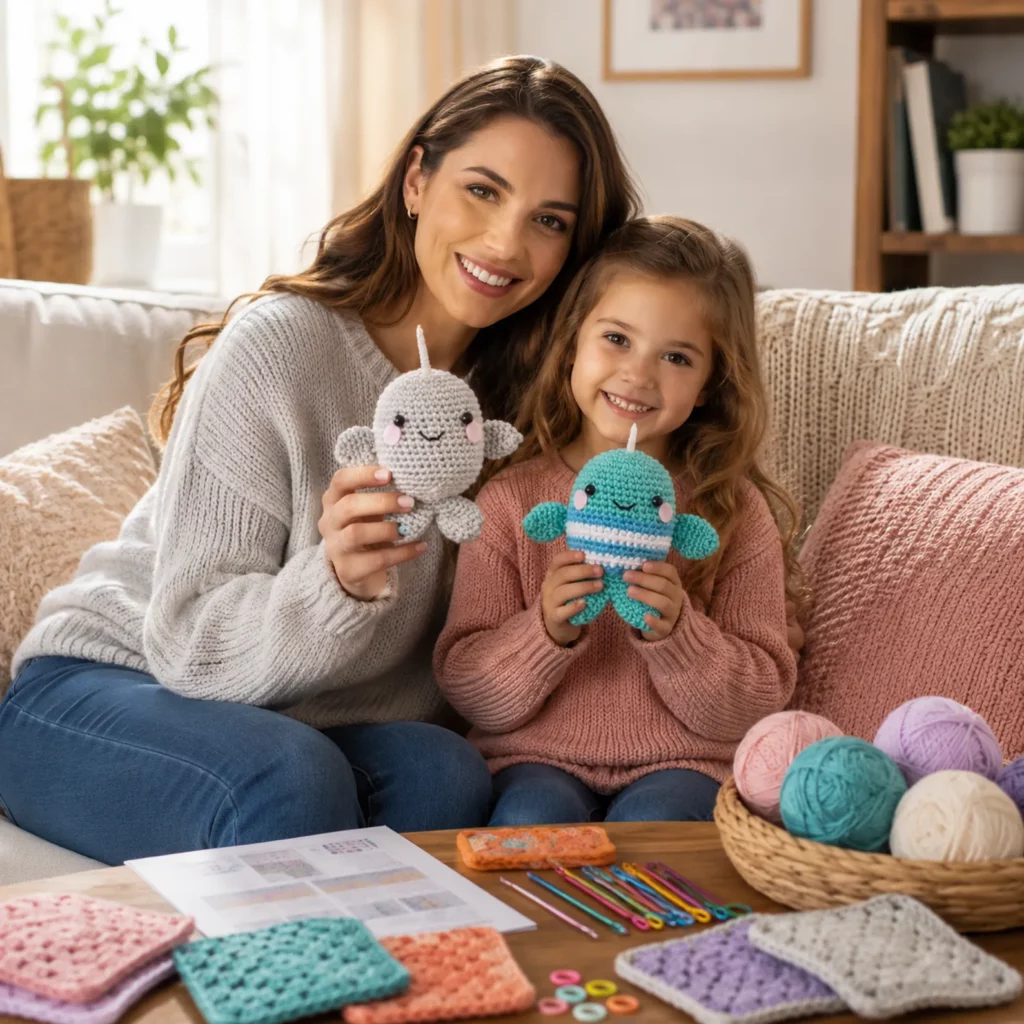 Cute Crochet Narwhal Pattern- Create an Adorable Amigurumi Sea Friend 1_result