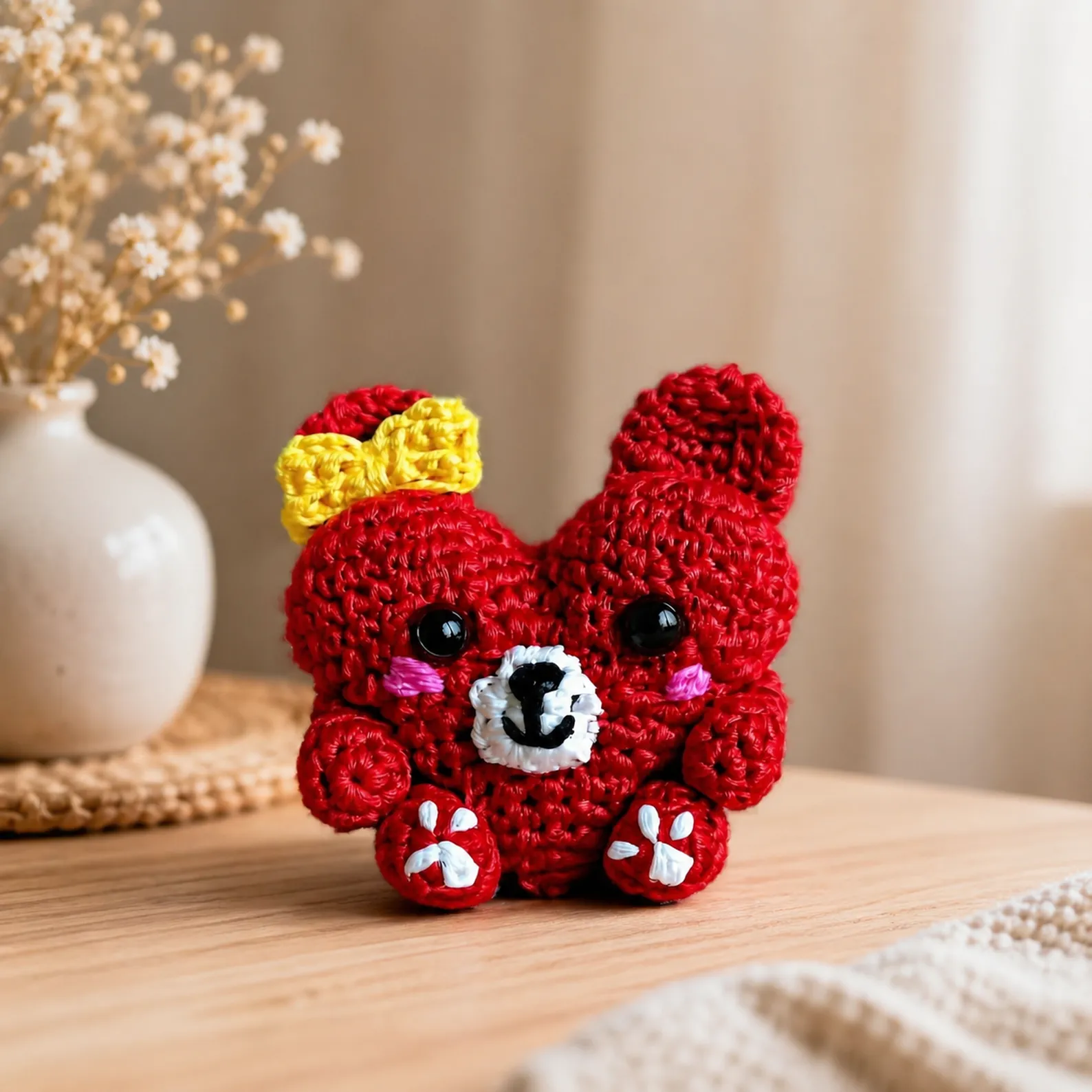 Kawaii Bow Bear Crochet Pattern_result