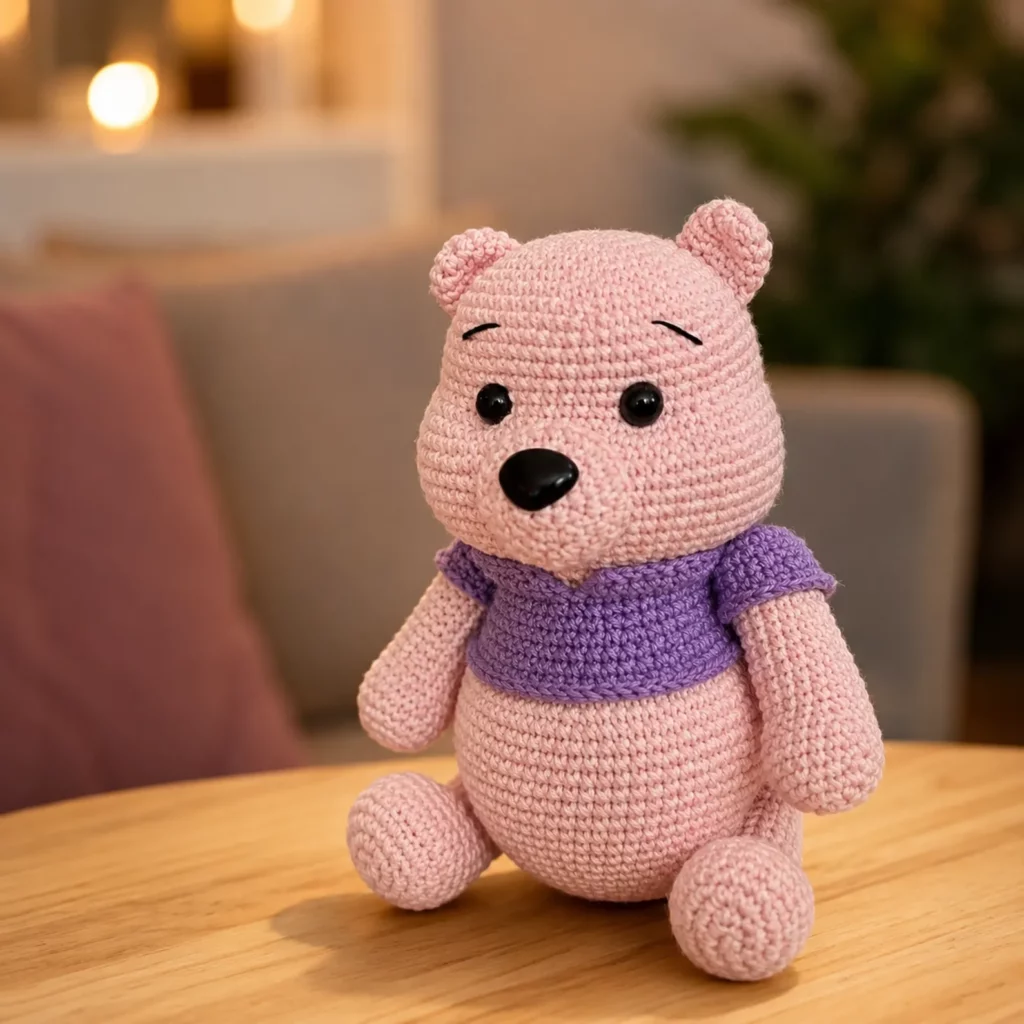Honey Bear Amigurumi Crochet Pattern