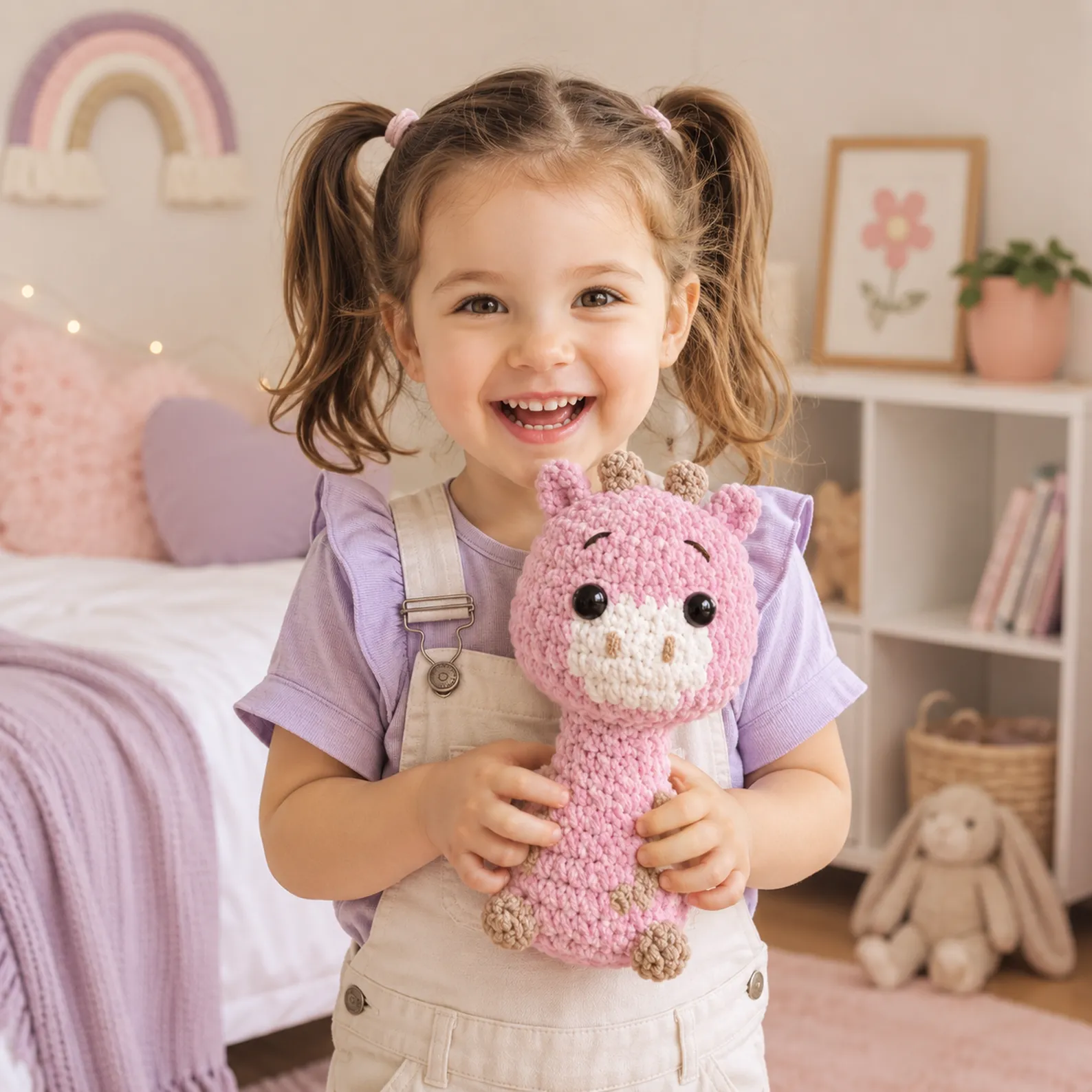 Mini Giraffe Amigurumi Crochet Pattern (Free): A Cute, Beginner-Friendly Plush With Spots, Little Horns, and Sweet Face