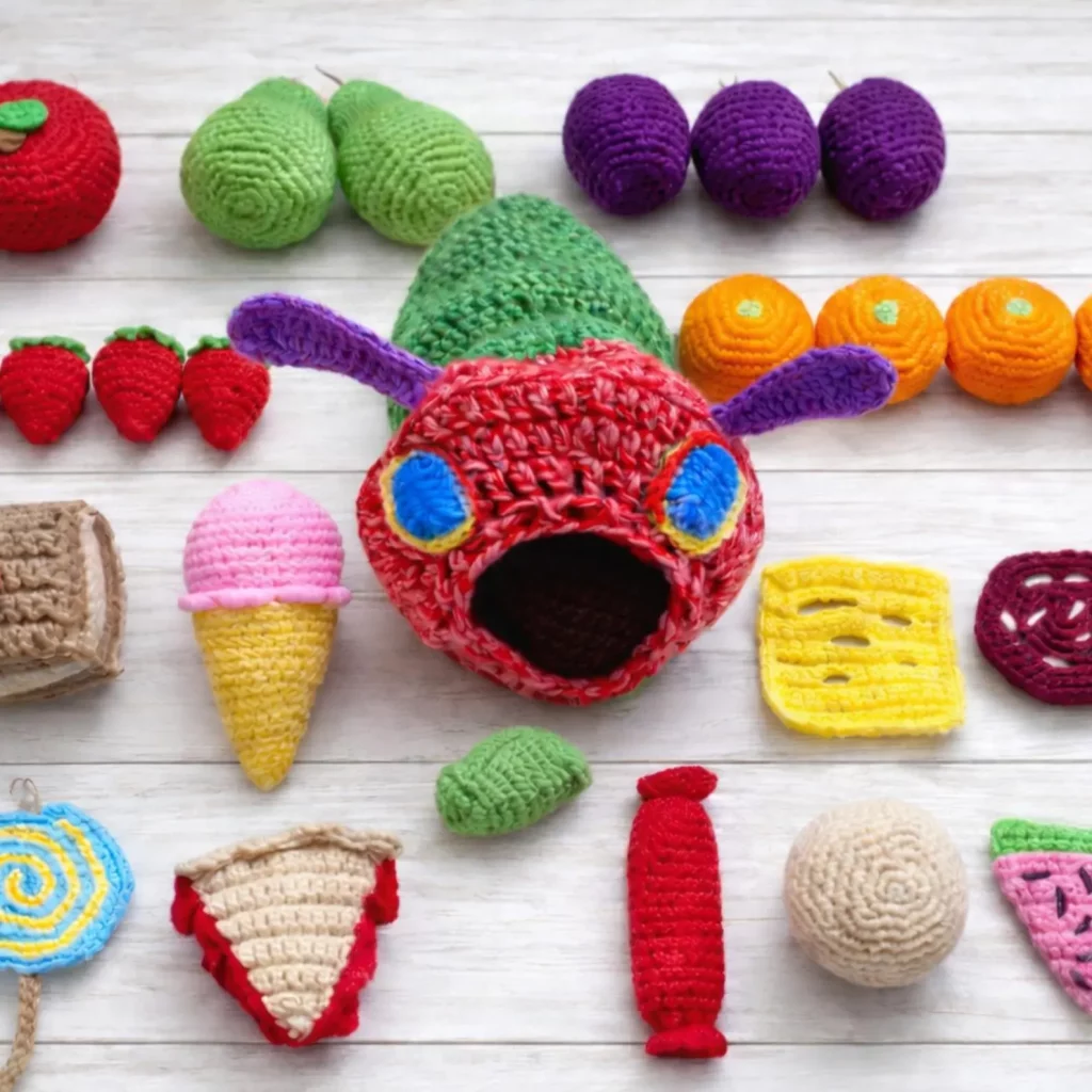 Very Hungry Caterpillar Crochet Pattern 3