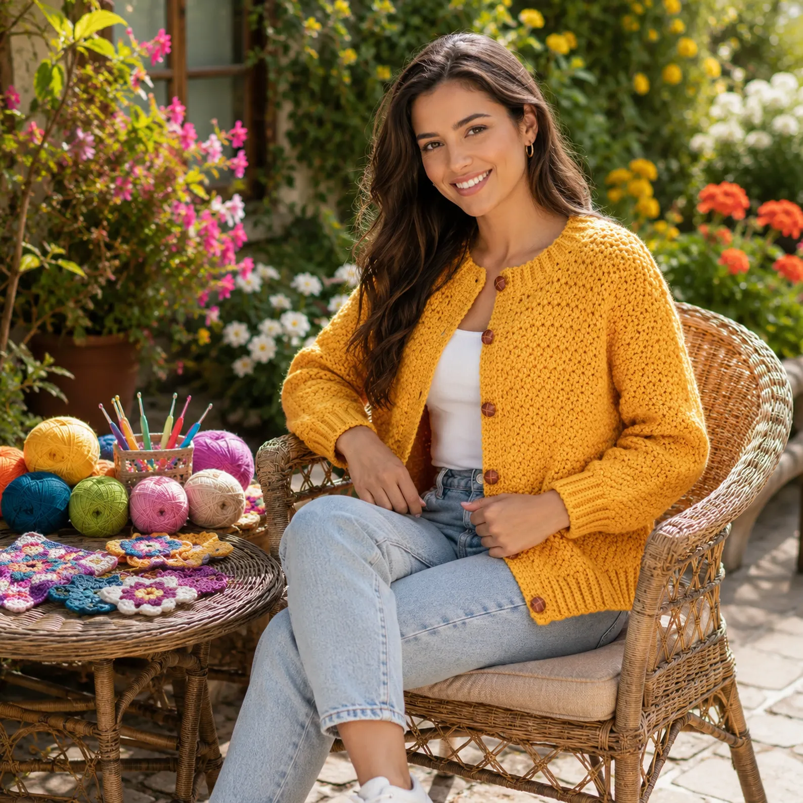 Cozy Textured Crochet Cardigan Pattern – A Timeless Handmade Sweater for Every Season 2_result