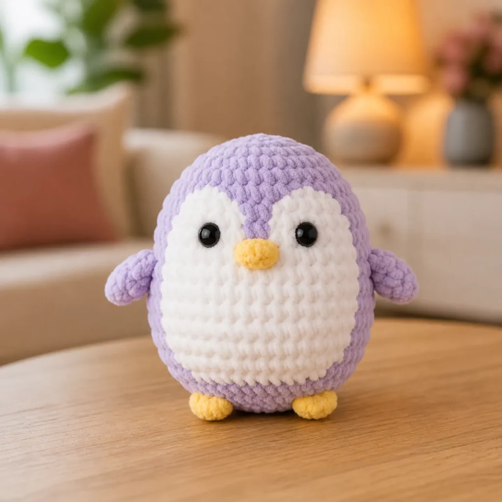 Chubby Penguin Amigurumi Crochet Pattern 2