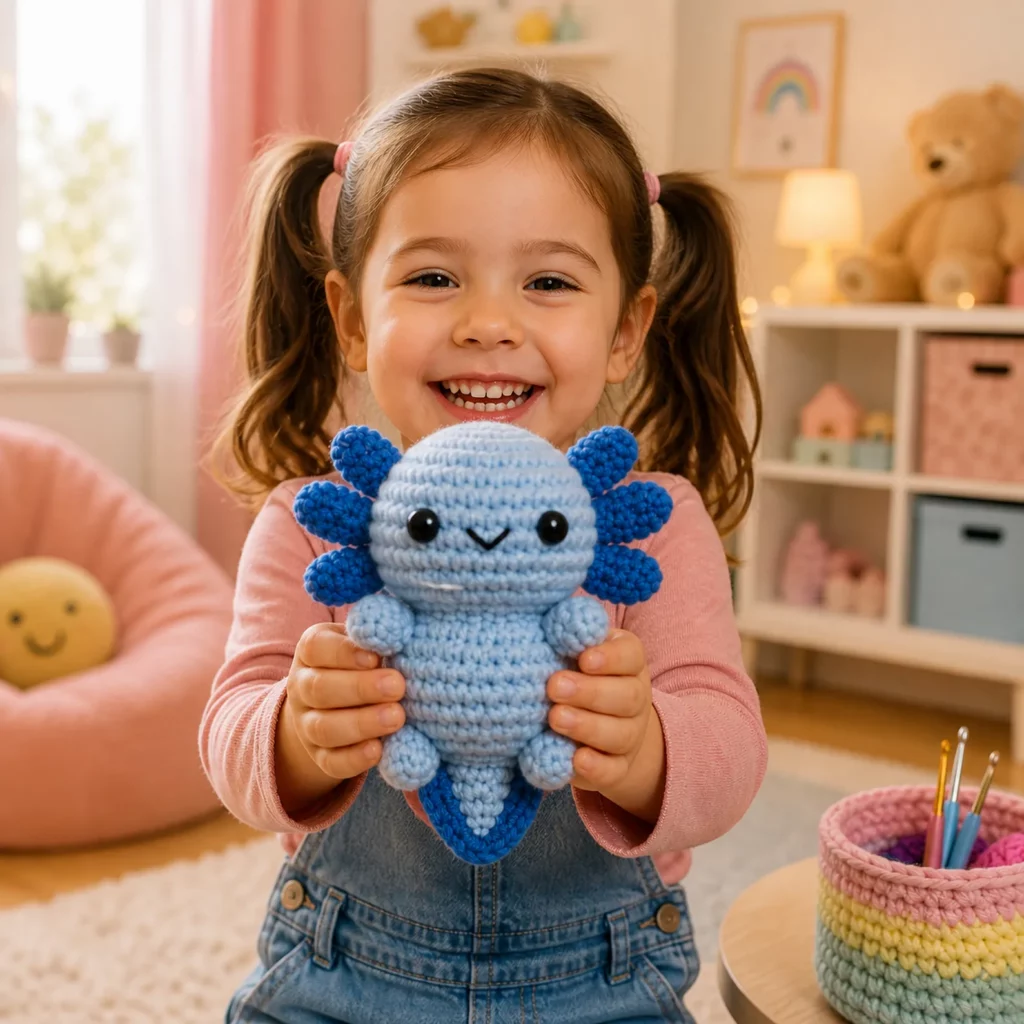 Cute Axolotl Amigurumi Crochet Pattern_result