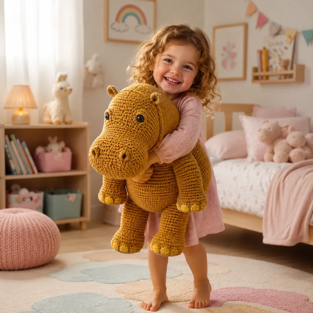 Crochet Hippo Amigurumi Crochet Pattern With Chunky Body, Sweet Snout, and Standing Legs 2_result