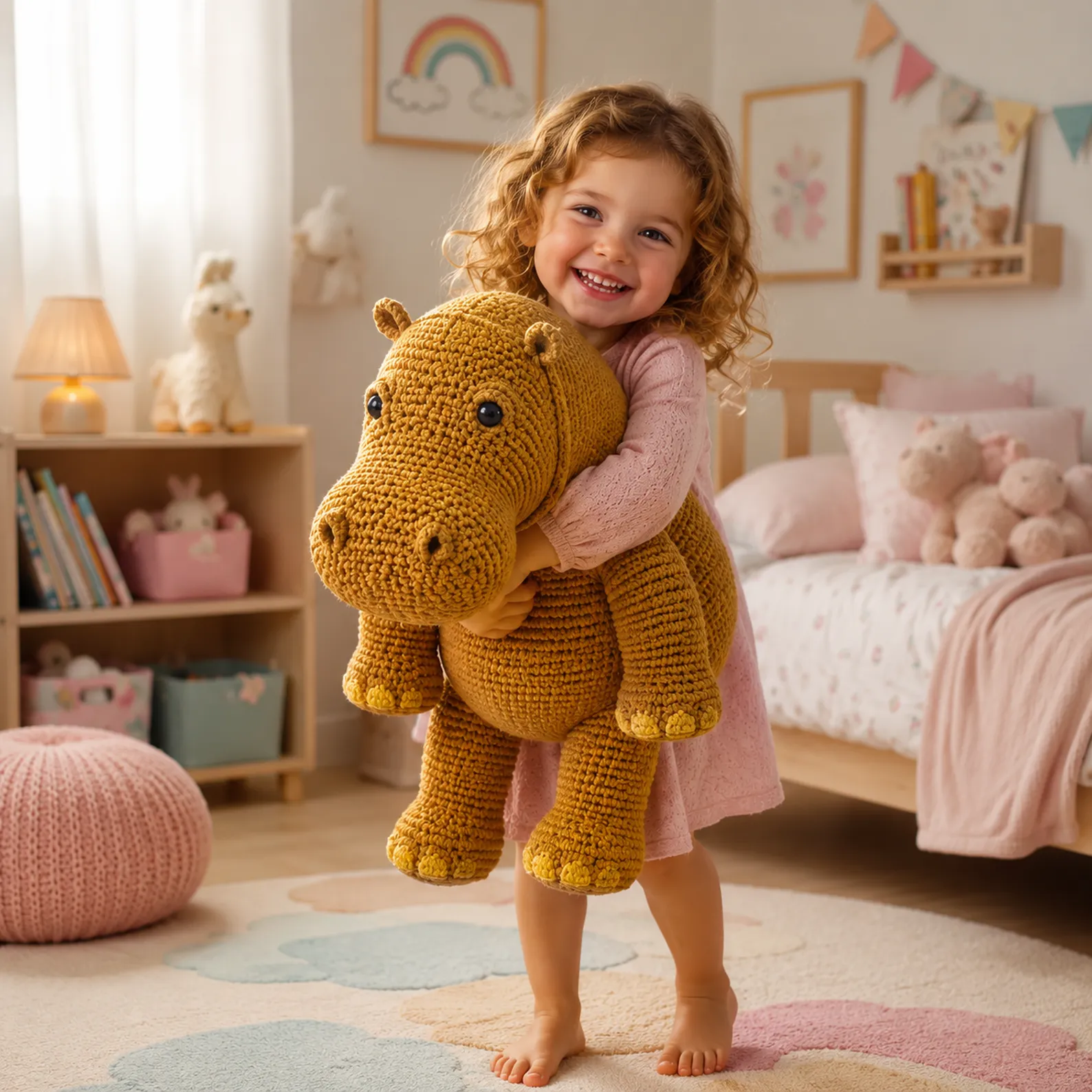 Crochet Hippo Amigurumi Crochet Pattern With Chunky Body, Sweet Snout, and Standing Legs 2_result