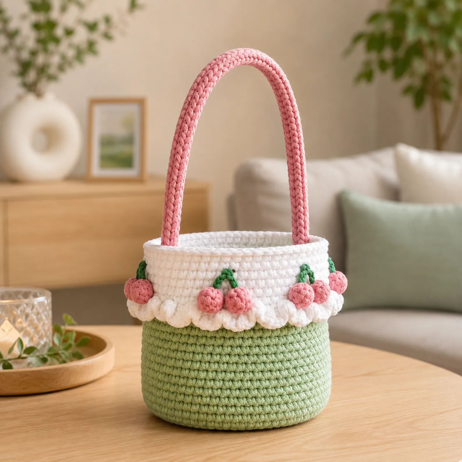 Cherry Bucket Bag Crochet Pattern_result