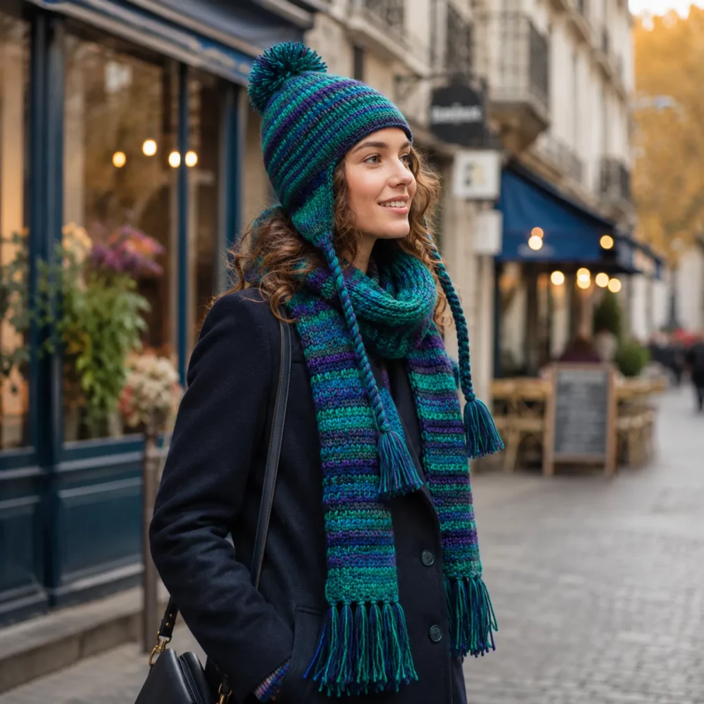 Cozy Striped Crochet Earflap Hat Pattern – A Warm and Stylish Winter Essential 3_result