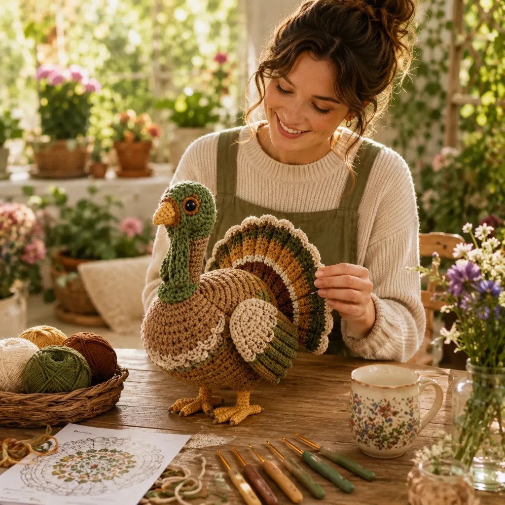 Crochet Pattern for a Cute Amigurumi Turkey 1_result
