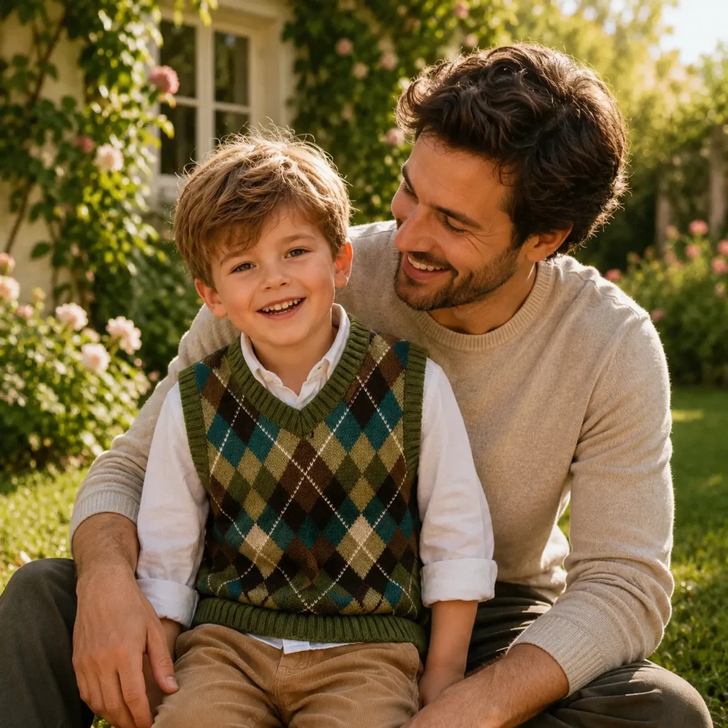 Classic Argyle Crochet Sweater Vest Pattern (Free)- A Timeless, Kid-Friendly V-Neck Vest With Easy Diamond Colorwork 1_result