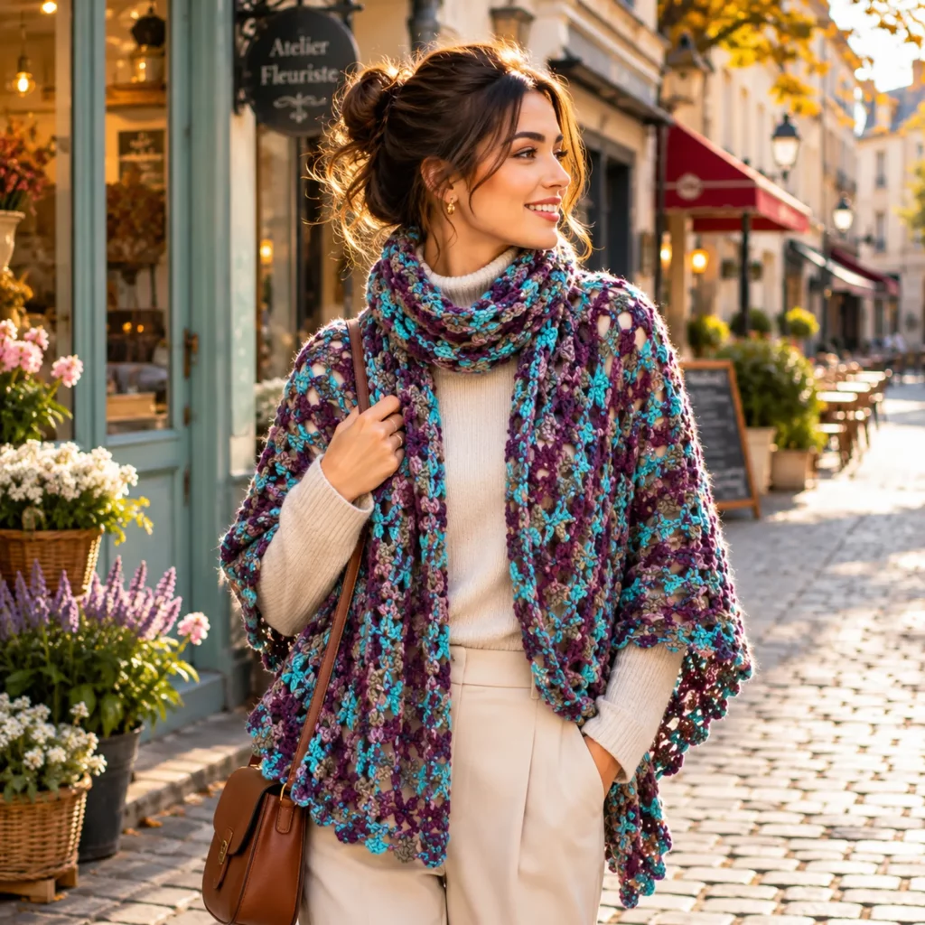 Cozy Open Front Crochet Shrug Pattern- An Easy & Stylish Layer for Every Season 2_result