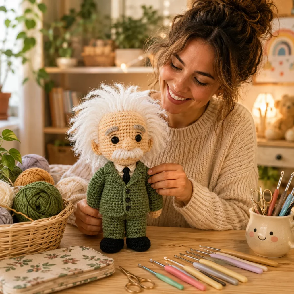 Crochet Pattern for an Einstein Doll- Cute Scientist Amigurumi 3_result