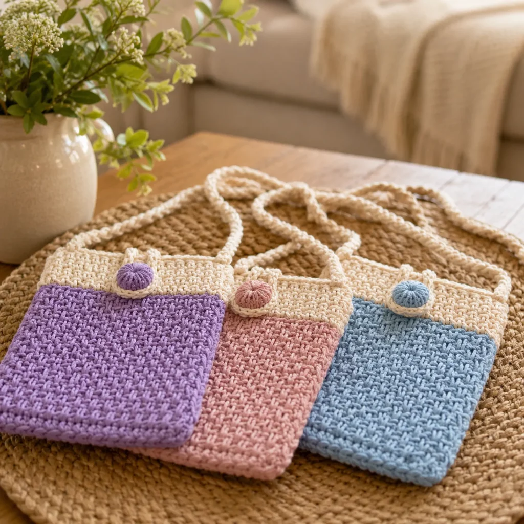 Crochet Phone Pouch Bag Pattern _result