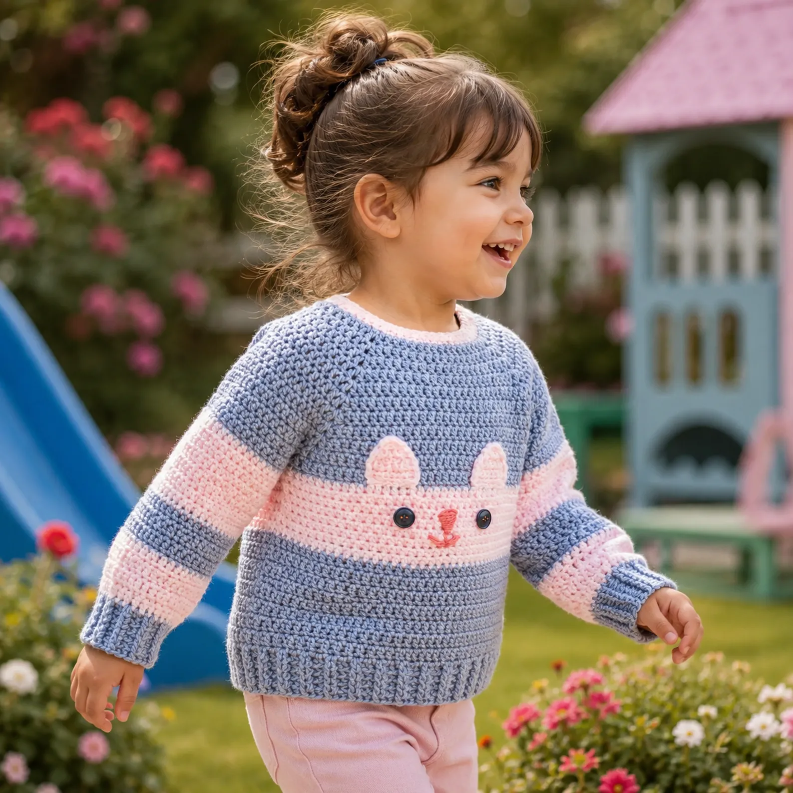 Adorable Crochet Bear Sweater for Kids – Easy Crochet Pattern for a Cute Handmade Children's Pullover 2_result