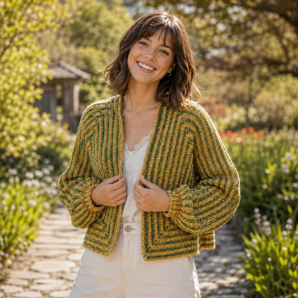 Modern Corner-to-Corner Crochet Cardigan Pattern – A Stylish Crochet Pattern for Every Season_result